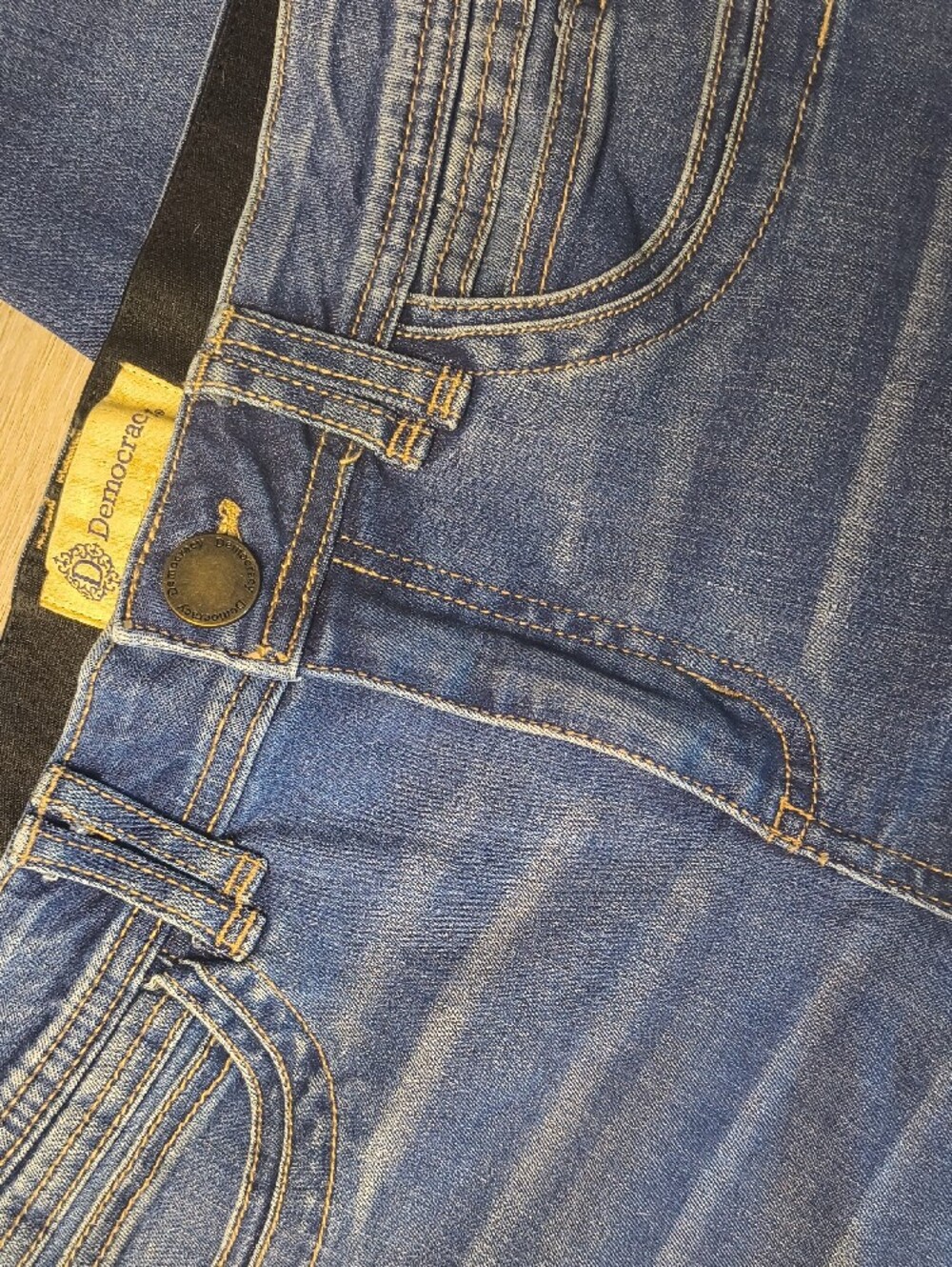 S1171 Skinny Fit AB Solution w/28" Inseam👖Democracy Women's Size 8 Jeans